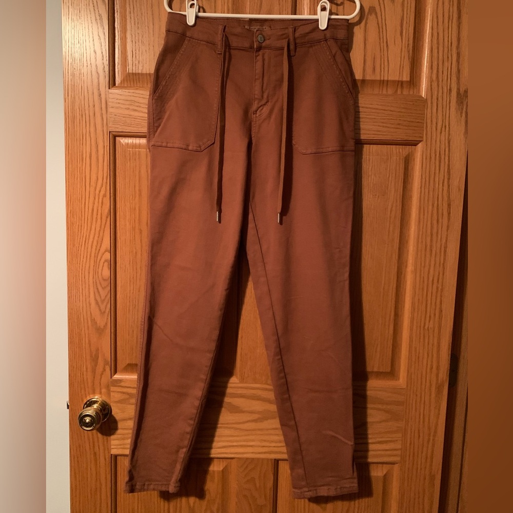 Carmel Judy Blue high rise garment dyed jeans